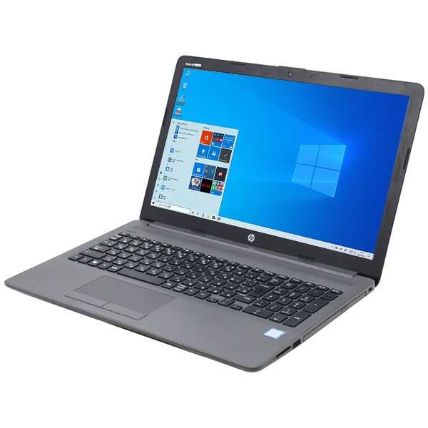 ノートパソコン 中古 HP 250 G7 新品SSD Windows10 64bit WEBカメラ HDMI テンキー Core i3