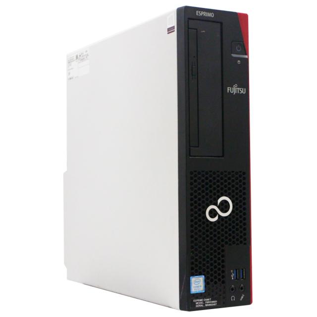 デスクトップパソコン 中古 富士通 ESPRIMO D588/V 単体 Windows11 64bit Core i5 8500 メモリ8GB SSD256GB（M.2-NVMe）+HDD500GB 1241867の通販は