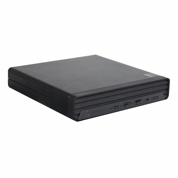 デスクトップパソコン 中古 HP ProDesk 400 G6 DM 単体 超小型デスク Windows11 64bit Core i3 10100T メモリ8GB SSD500GB（M.2-NVMe）+HDD500GB 1241884