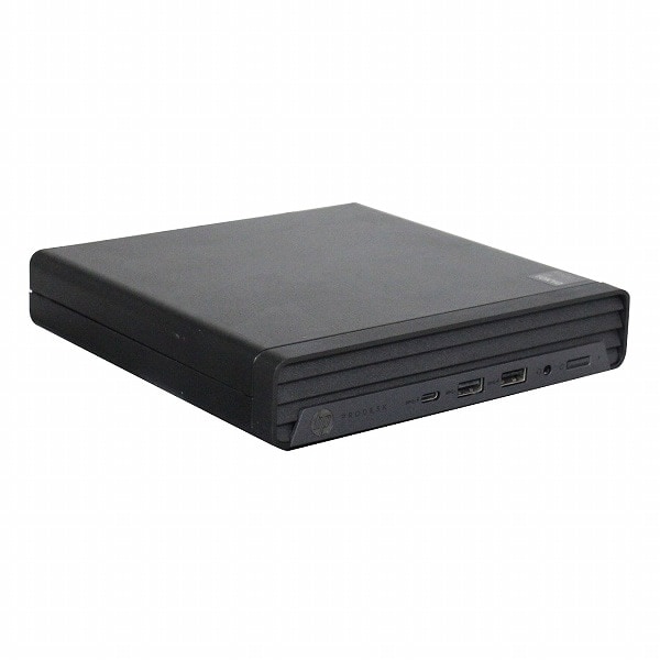 デスクトップパソコン 中古 HP ProDesk 400 G6 DM 単体 超小型デスク Windows11 64bit Core i3 10100T メモリ8GB SSD500GB（M.2-NVMe）+HDD500GB 1241885
