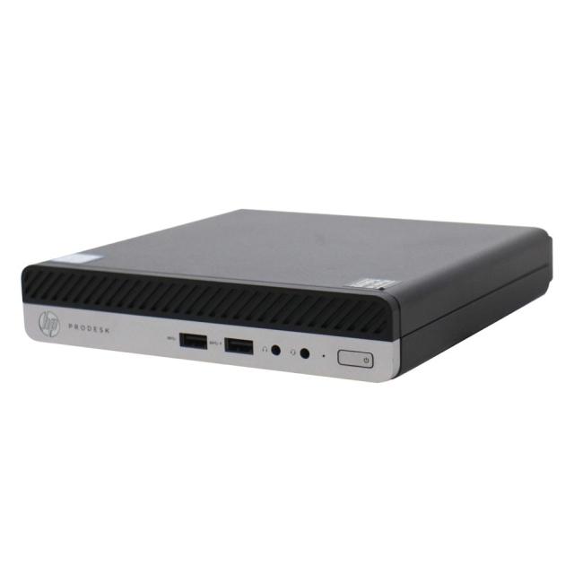 デスクトップパソコン 中古 HP ProDesk 400 G4 DM 単体 超小型デスク Windows11 64bit Core i3 8100T メモリ8GB SSD256GB 1241971