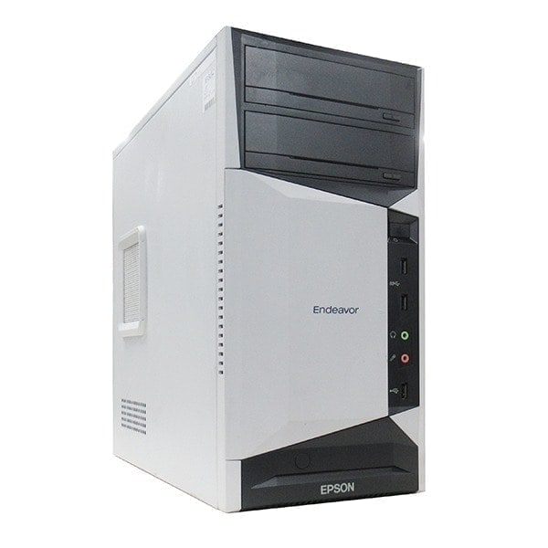 デスクトップパソコン 中古 EPSON Endeavor MR8100 単体 Windows11 64bit HDMI Core i5 8400 メモリ8GB SSD240GB2.5インチ+HDD500GB 1213170