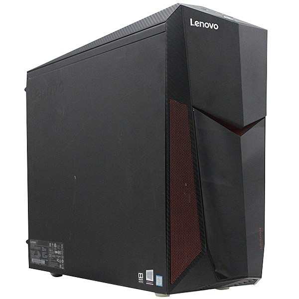 デスクトップパソコン 中古 lenovo Legion Y520T-25IKL 単体 Windows10 64bit Geforce GTX1060 HDMI Core i7 7700 メモリ16GB SSD256GBM.2-SATA+HDD1TB 無線LAN 1213172