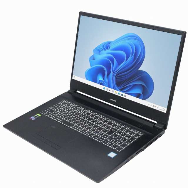 ノートパソコン 中古 MOUSE COMPUTER MB-W890XN-M2S2-A Windows11 64bit バックライトキーボード HDMI テンキー Geforce GTX1650 Core i7 9750H メモリ32GB SSD512GB+SSD512GB+SSD960GB 無線LAN フルHD 1852382