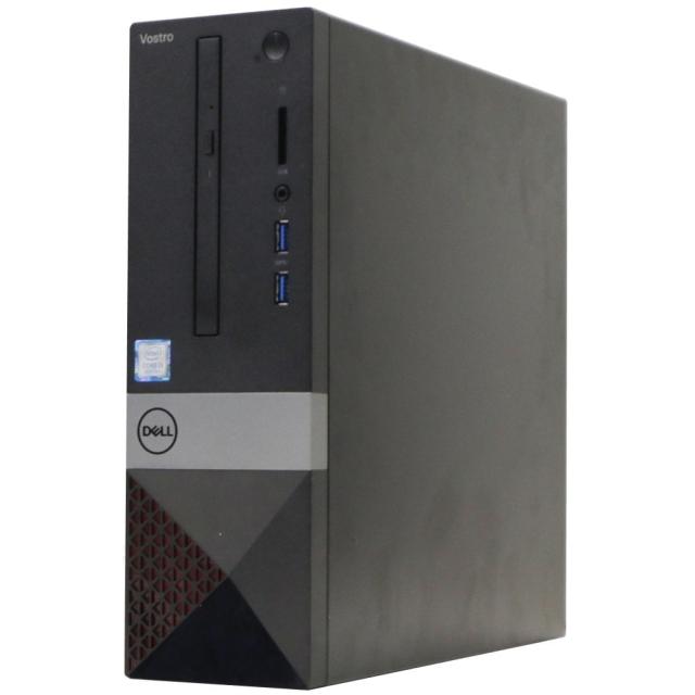 デスクトップパソコン 中古 DELL VOSTRO 3470 単体 Windows11 64bit Core i3 9100 メモリ8GB SSD250GBM.2-SATA+HDD500GB 無線LAN 1232777