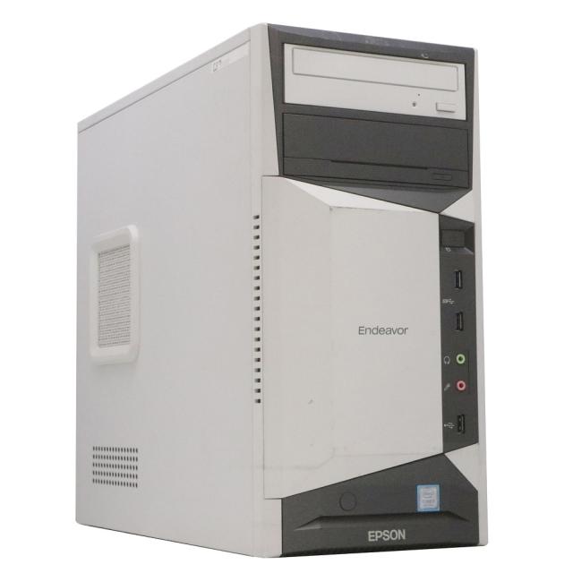 デスクトップパソコン 中古 EPSON Endeavor MR8100 訳あり品 単体 Windows11 64bit Core i5 8400 メモリ8GB SSD256GB2.5インチ+HDD500GB 1232855