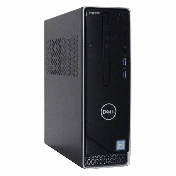 デスクトップパソコン 中古 DELL INSPIRON 3470 単体 Windows11 64bit Core i5 8400 メモリ8GB SSD128GB（M.2-SATA）+HDD1TB 無線LAN 1232998
