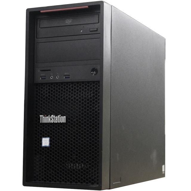 デスクトップパソコン 中古 lenovo ThinkStation P320 Tower 7日間の動作保証 単体 OS無し大特価 Quadro P600 Core i7 7700 メモリ16GB HDD1TB 1233096