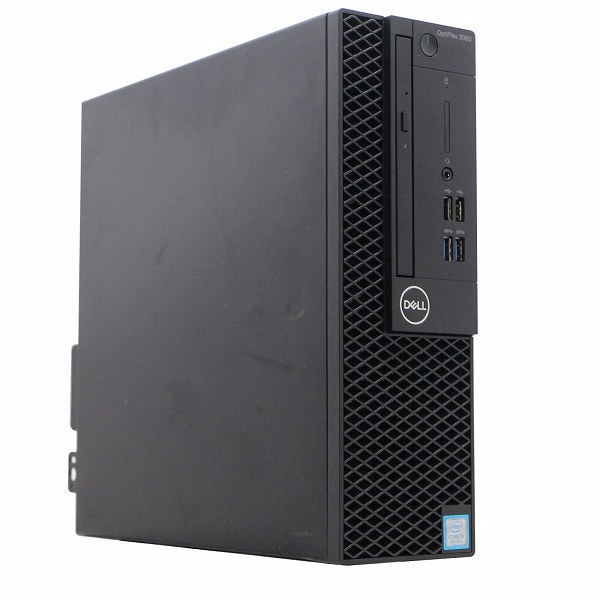 デスクトップパソコン 中古 DELL OPTIPLEX 3060 SFF 単体 Windows11 64bit Core i7 8700 メモリ8GB SSD512GB（M.2-SATA）+HDD500GB 1233104