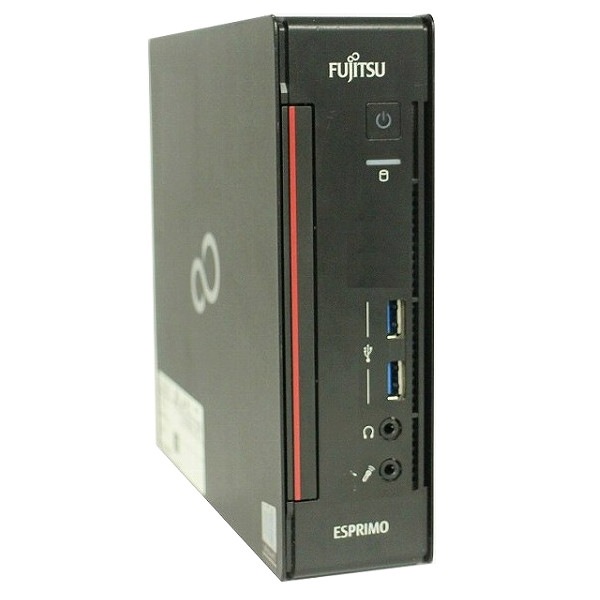 デスクトップパソコン 中古 富士通 ESPRIMO Q588/V 単体 超小型デスク 新品SSD Windows11 64bit Core i5 8500T メモリ8GB SSD256GB（M.2-NVMe）+HDD500GB 1233137
