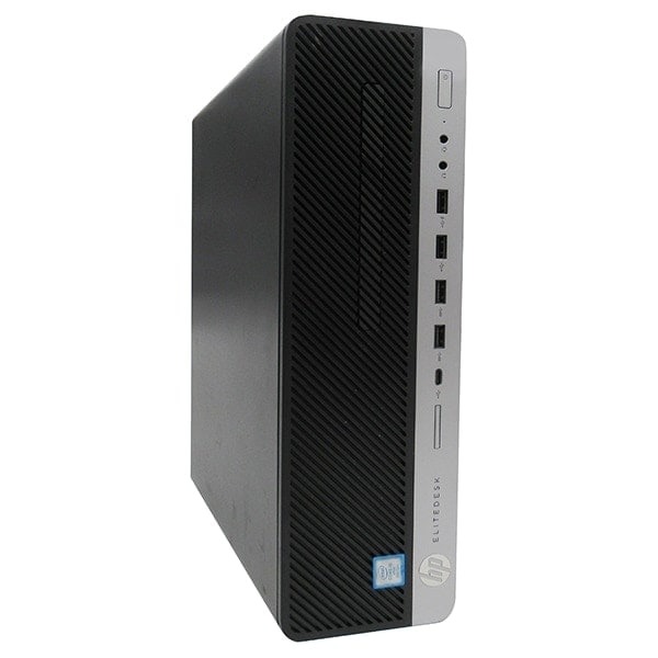 デスクトップパソコン 中古 HP EliteDesk 800 G4 SFF 単体 Windows11 64bit Core i7 8700 メモリ16GB SSD256GB（M.2-NVMe）+HDD1TB 1242251