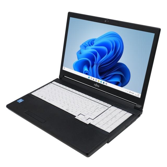 ノートパソコン 中古 富士通 LIFEBOOK A5513/MX Windows11 64bit WEBカメラ テンキー Core i5 1235U メモリ8GB SSD256GB 無線LAN A4サイズ 1406366