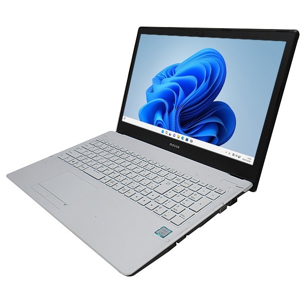 ノートパソコン 中古 MOUSE COMPUTER MB-WI858HDSA3 Windows11 64bit WEBカメラ HDMI テンキー Core i7 8550U メモリ8GB SSD128GB 無線LAN A4サイズ フルHD 1852624