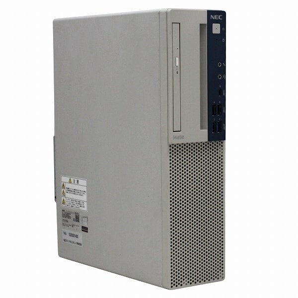 デスクトップパソコン 中古 NEC Mate MB-3 単体 Windows11 64bit Core i7 8700 メモリ8GB SSD256GB（M.2-NVMe）+HDD1TB 1233700