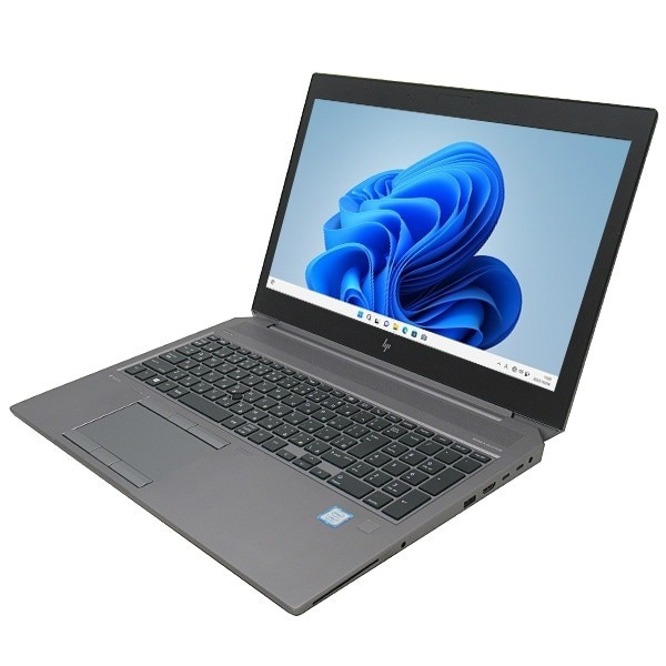 ノートパソコン 中古 HP ZBook 15 G5 Windows11 64bit テンキー Quadro P2000 Core i7 8850H メモリ16GB SSD256GB 無線LAN A4サイズ フルHD 4019773