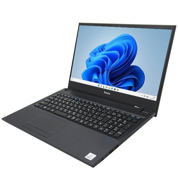 ノートパソコン 中古 iiyama IStNXs-15FH050-i5-UCFX Windows11 64bit WEBカメラ テンキー Core i5 10210U メモリ8GB SSD500GB 無線LAN A4サイズ フルHD 1852651
