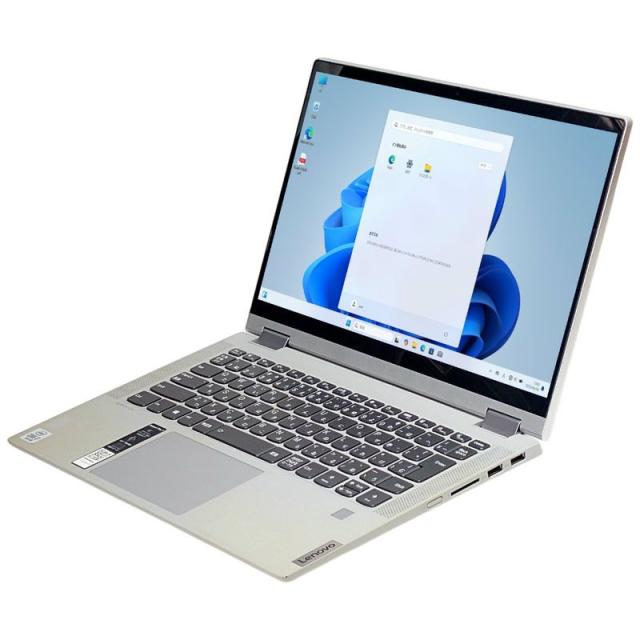 ノートパソコン 中古 lenovo IdeaPad Flex 5 14IIL05 Windows11 64bit WEBカメラ Core i7 1065G7 メモリ16GB SSD512GB 無線LAN A4サイズ フルHD タッチパネル 4019971