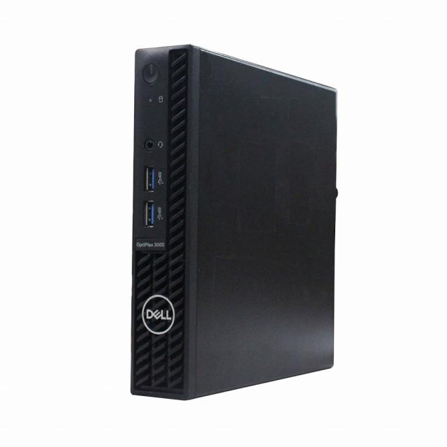 デスクトップパソコン 中古 DELL OPTIPLEX 3000 Micro 超小型デスク 単体 Windows11 64bit HDMI Core i3 12100T メモリ8GB SSD256GB 1234292