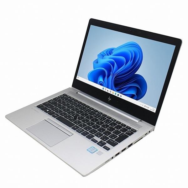 万覚え帳マイコン 中古 HP EliteBook 830 G5 Windows11 64bit WEB写真器 HDMI Core i7 8550U 記憶装置8GB SSD128GB 無線電話ローカルエリアネットワーク B5大きさ 盛りだくさん固定ディスク 1804459