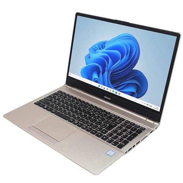 ノートパソコン 中古 MOUSE COMPUTER m-Book B508S-M2S2 Windows11 64bit WEBカメラ テンキー Core i7 8565U メモリ16GB SSD256GB 無線LAN A4サイズ フルHD 4020140