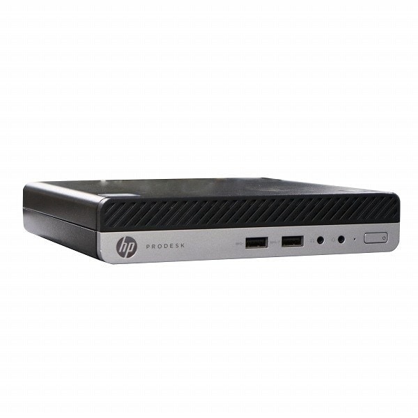 デスクトップパソコン 中古 HP EliteDesk 400 G4 DM 単体 超小型デスク Windows11 64bit Core i5 8500T メモリ8GB SSD240GB 1242709