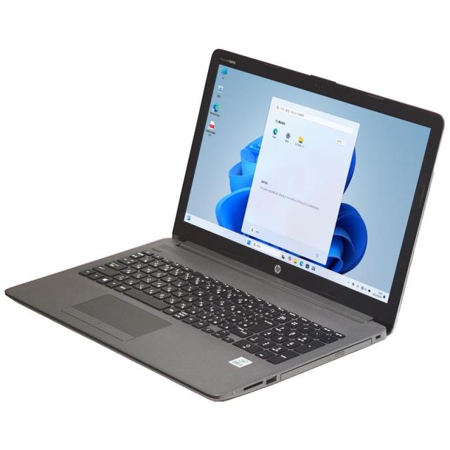 ノートパソコン 中古 HP 250 G7 Windows11 64bit Core i5 1035G1 メモリ16GB SSD256GB 無線LAN WEBカメラ HDMI テンキー A4サイズ フルHD 20006679
