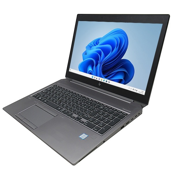 ノートパソコン 中古 HP Zbook 15 G6 Windows11 64bit Quadro T1000 HDMI テンキー Core i7 9750H メモリ16GB SSD512GB 無線LAN A4サイズ フルHD 1804559