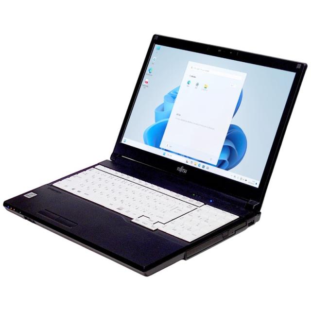 ノートパソコン 中古 富士通 LIFEBOOK A5510/FX Windows11 64bit Core i5 10210U メモリ16GB SSD256GB 無線LAN WEBカメラ HDMI テンキー A4サイズ 20006795