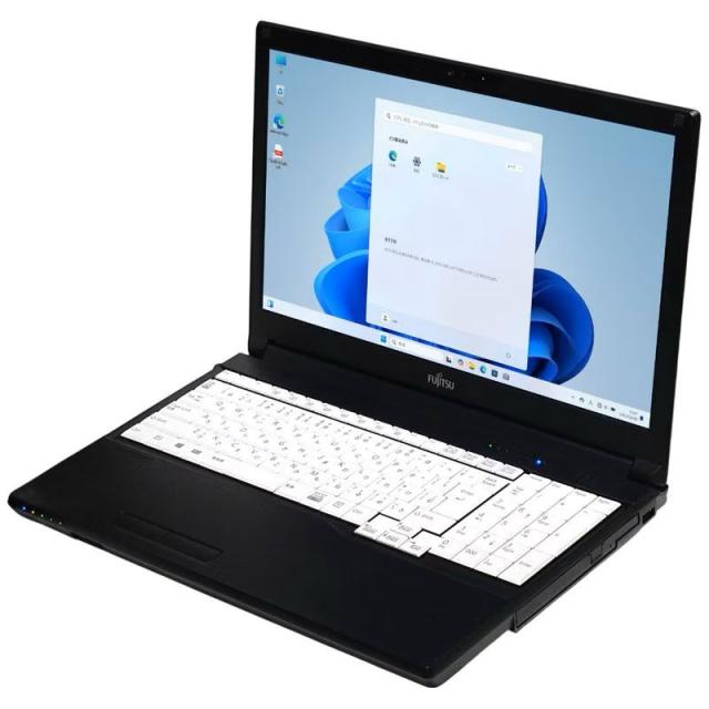 ノートパソコン 中古 富士通 LIFEBOOK A5510/FX Windows11 64bit WEBカメラ テンキー Core i3 10110U メモリ8GB SSD256GB 無線LAN A4サイズ 4020364