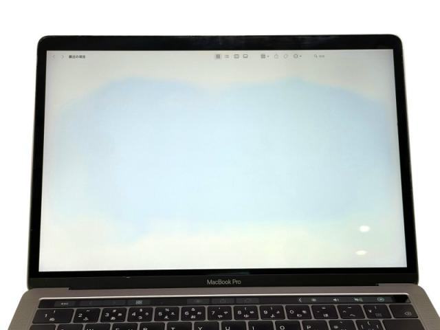 ノートパソコン 中古 apple MacBook Pro 13インチ,2017,Thunderbolt3x4 WEBカメラ Core i5 7267U メモリ8GB SSD512GB 無線LAN B5サイズ 4020410