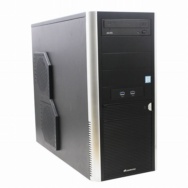 デスクトップパソコン 中古 ExComputer RA7J-H92/ZT 単体 Windows11
