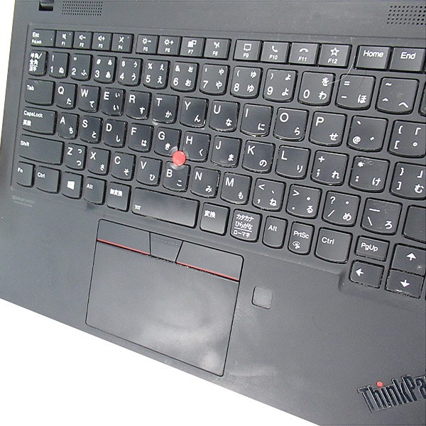 ノートパソコン 中古 lenovo ThinkPad X1 Carbon Gen8 Windows11 64bit WEBカメラ HDMI Core i7 10510U メモリ16GB SSD512GB 無線LAN A4サイズ フルHD 1752914_1