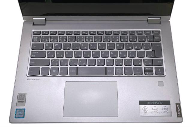 ノートパソコン 中古 Lenovo IdeaPad C340-14IWL Windows11 64bit WEBカメラ Core i5 8265U メモリ8GB SSD256GB 無線LAN タッチパネル 2 in 1 A4サイズ フルHD タッチパネル 4020538_1