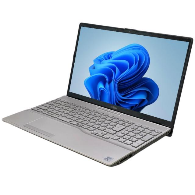 ノートパソコン 中古 富士通 LIFEBOOK AH53/E2 Windows11 64bit WEBカメラ テンキー Core i7 10510U メモリ8GB SSD512GB 無線LAN A4サイズ フルHD 4020587