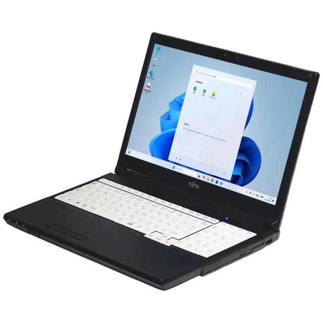 ノートパソコン 中古 富士通 LIFEBOOK A5510/FX Windows11 64bit Core i5 10210U メモリ8GB SSD240GB 無線LAN WEBカメラ HDMI テンキー A4サイズ 20006900