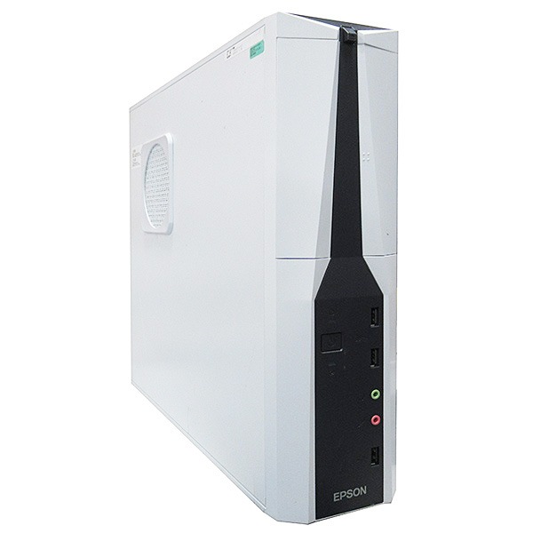 デスクトップパソコン 中古 EPSON Endeavor JM4800 単体 Windows11 64bit HDMI Core i5 8400 メモリ8GB SSD256GBM.2-NVMe+HDD500GB 1235044