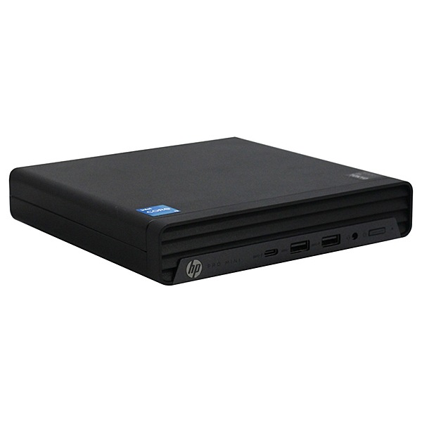 デスクトップパソコン 中古 HP Pro Mini 400 G9 単体 超小型デスク