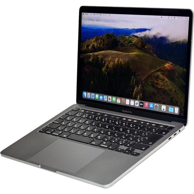 ノートパソコン 中古 apple MacBook Pro MWP42J/A [2020] 英字キー MacOS BigSur Core i5 1038NG7 メモリ16GB SSD512GB 無線LAN WEBカメラ Retinaディスプレイ B5サイズ 20006930