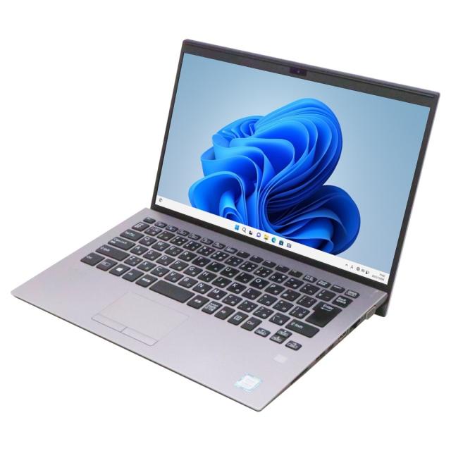 ノートパソコン 中古 SONY VAIO VJPK11C12N Windows11 64bit WEBカメラ HDMI Core i5 8265U メモリ8GB SSD256GB 無線LAN A4サイズ フルHD 133126