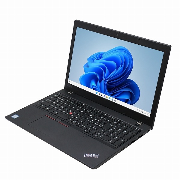 ノートパソコン 中古 lenovo ThinkPad L590 訳あり品 Windows11 64bit WEBカメラ HDMI テンキー Core i5 8265U メモリ8GB SSD256GB 無線LAN A4サイズ 20021545