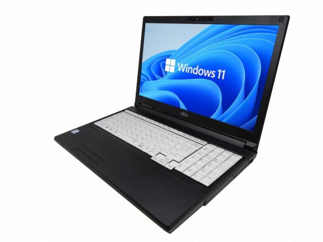 ノートパソコン 中古 富士通 LIFEBOOK A579/CX Windows11 64bit WEBカメラ テンキー Core i3 8145U メモリ8GB SSD240GB 無線LAN A4サイズ 4020715