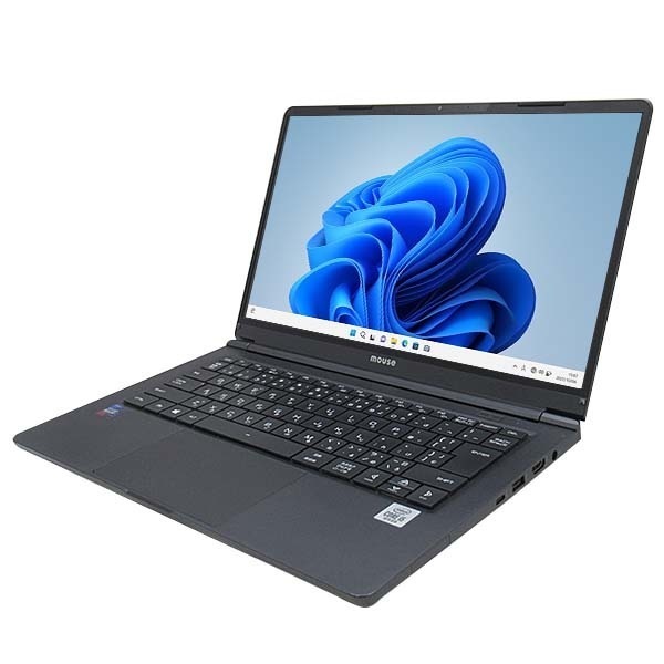 万覚え帳マイコン 中古 MOUSE COMPUTER X4-i5CMLBB-E Windows11 64bit WEB写真器 HDMI Core i5 10210U 記憶装置8GB SSD256GB 無線電話ローカルエリアネットワーク A4大きさ 盛りだくさん固定ディスク 1852890