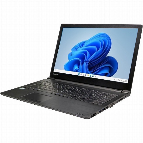 ノートパソコン 中古 東芝 dynabook B65/M Windows11 64bit HDMI テンキー Core i3 8130U メモリ8GB SSD128GB 無線LAN A4サイズ 20021652