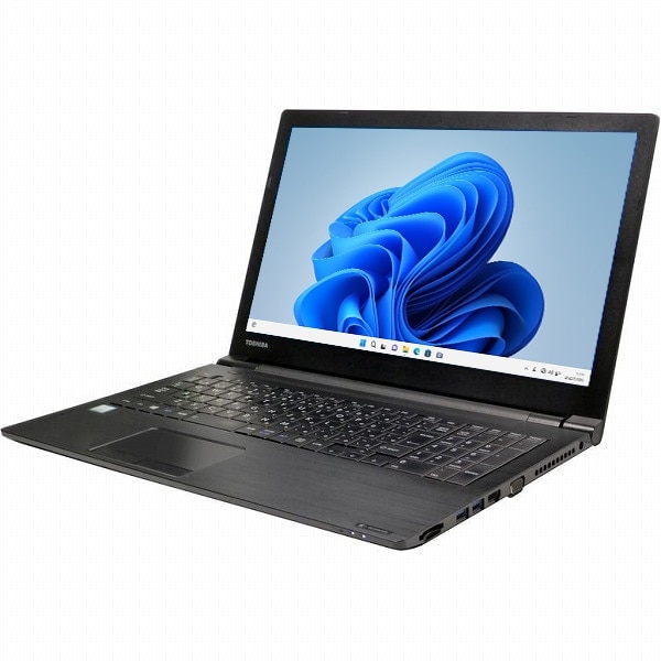 ノートパソコン 中古 東芝 dynabook B55/DN Windows11 64bit HDMI テンキー Core i3 8130U メモリ8GB SSD128GB 無線LAN A4サイズ 1603922