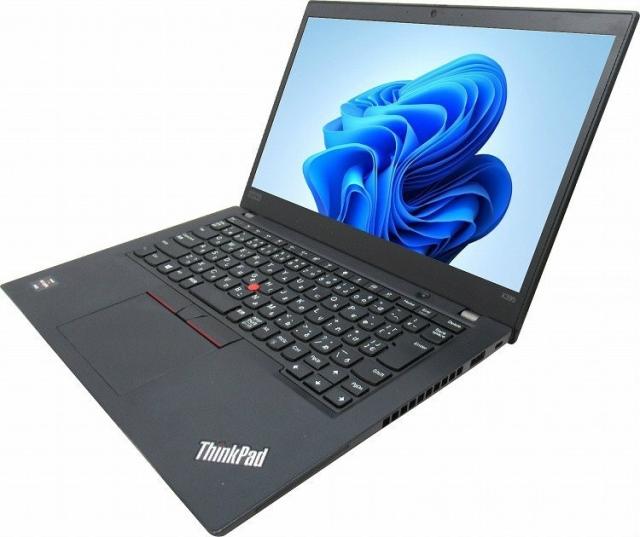 ノートパソコン 中古 lenovo ThinkPad X395 訳あり品 Windows11 64bit Ryzen3 3300U WEBカメラ メモリ8GB SSD256GB 無線LAN B5サイズ 1752982