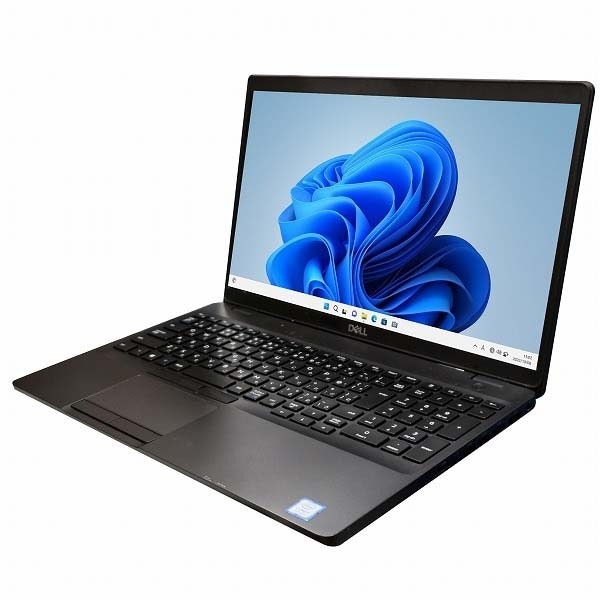 万覚え帳マイコン 中古 DELL Latitude 5500 Windows11 64bit HDMI テンキー Core i7 8665U 記憶装置8GB SSD256GB 無線電話ローカルエリアネットワーク A4大きさ 1708162