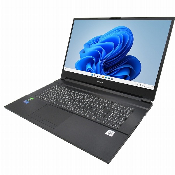 ノートパソコン 中古 MOUSE COMPUTER K7-i7CMLBB-KK Windows11 64bit フルHD液晶 WEBカメラ Geforce GTX 1650 HDMI テンキー Core i7 10750H メモリ16GB SSD512GB 無線LAN フルHD 20021927