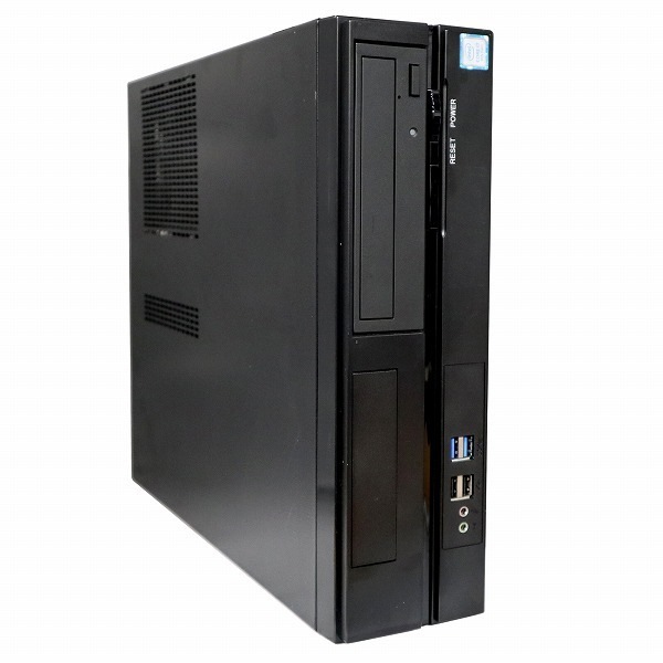 デスクトップパソコン 中古 THIRDWAVE Slim Magnate IM 単体 Windows11 64bit HDMI Core i5 8400 メモリ8GB SSD128GB2.5インチ+HDD1TB 1235556