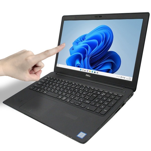 ノートパソコン 中古 DELL Latitude 3500 訳あり品 タッチパネル液晶 Windows11 64bit WEBカメラ テンキー Core i5 8265U メモリ16GB SSD256GB 無線LAN A4サイズ フルHD タッチパネル 1708243