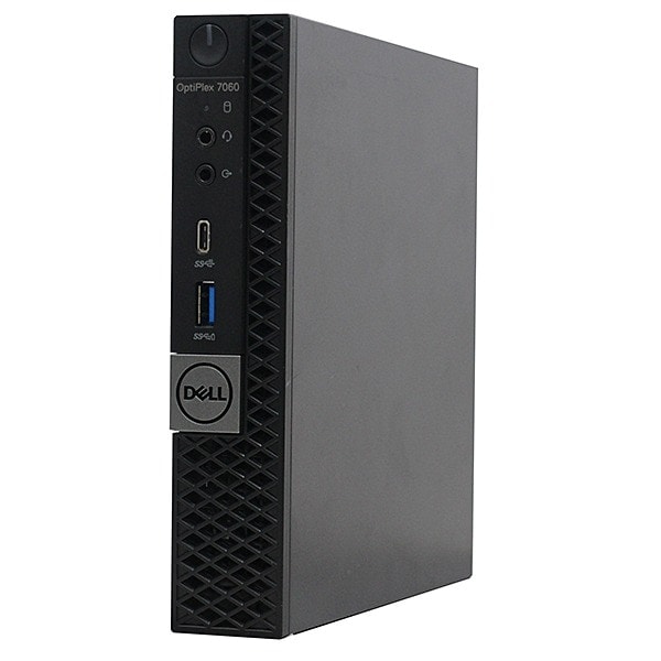 デスクトップパソコン 中古 DELL OPTIPLEX 7060 Micro 超小型デスク 単体 Windows11 64bit Core i5 8500T メモリ16GB SSD256GBM.2-NVMe+HDD500GB 1235639
